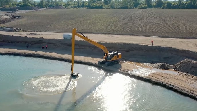 VIDEO TOÀN CẢNH “RA ĐỜI” XÚC ĐÀO CẦN SIÊU DÀI LIUGONG 952E
